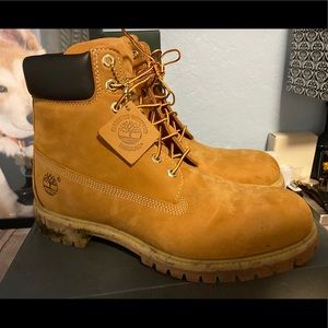 Timberland 6 inch premium waterproof boot wheat